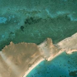 Satellite imagery of Bluff Point, EG