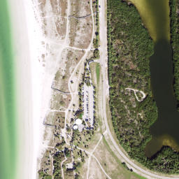 Satellite imagery of De Soto Point, US