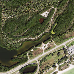 Satellite imagery of De Soto Point, US