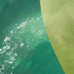 Satellite imagery of Bean Point, US