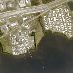 Satellite imagery of Rocky Bluff, US