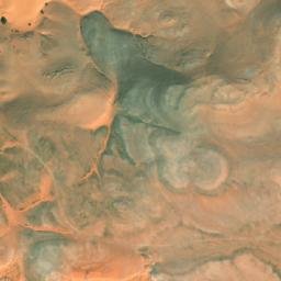 Satellite imagery of Khashm Mulayḩā’, SA