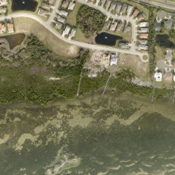 Satellite imagery of Long Bar Point, US