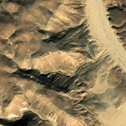 Satellite imagery of Jabal Abū Sha‘r al Qiblī, EG
