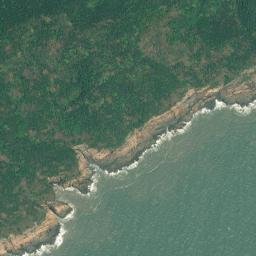 Satellite imagery of Toe Point (historical), CN