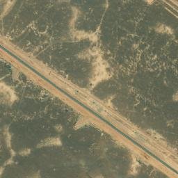 Satellite imagery of Khashm al Lisān, SA