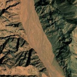 Satellite imagery of Jabal al Ḩamrā’, EG