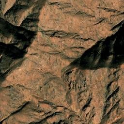 Satellite imagery of Jabal al Ḩamrā’, EG