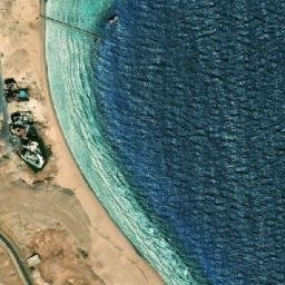 Satellite imagery of Dishshit aḑ Ḑab‘ah, EG