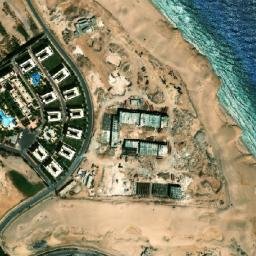 Satellite imagery of Dishshit aḑ Ḑab‘ah, EG