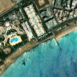 Satellite imagery of Dishshit aḑ Ḑab‘ah, EG
