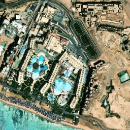 Satellite imagery of Dishshit aḑ Ḑab‘ah, EG