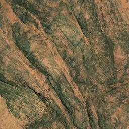 Satellite imagery of Jabal Kuḩlah, EG