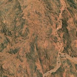Satellite imagery of Jabal Kuḩlah, EG