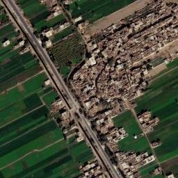 Satellite imagery of Al Kawm al Aḩmar, EG