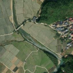 Satellite imagery of Wuyi Shan, CN