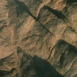 Satellite imagery of Jabal Abū al Ḩasan al Aḩmar, EG