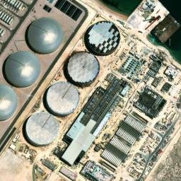 Satellite imagery of Ra’s Bāsiţ Shirā‘, SA