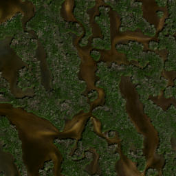 Satellite imagery of Cockroach Mound, US