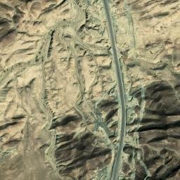 Satellite imagery of Shur Kandage Band, PK