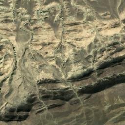 Satellite imagery of Shur Kandage Band, PK