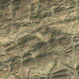 Satellite imagery of Shur Kandage Band, PK