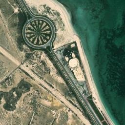 Satellite imagery of Ra’s Abū Muraykhah, SA