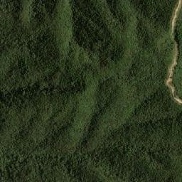 Satellite imagery of Yunyang Shan, CN