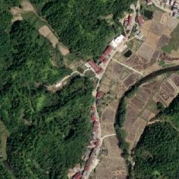 Satellite imagery of Wangong Shan, CN