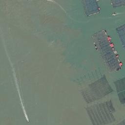 Satellite imagery of Pillar Rocks (historical), CN
