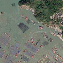 Satellite imagery of Pillar Rocks (historical), CN