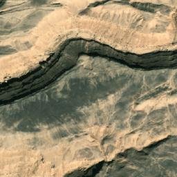 Satellite imagery of Naqb el-Dirâ’, EG
