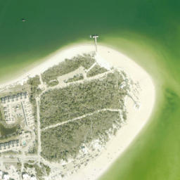 Satellite imagery of Point Ybel, US