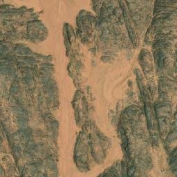 Satellite imagery of Jabal Maghrabīyah, EG