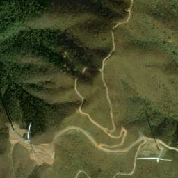 Satellite imagery of Dahuxian Shan, CN