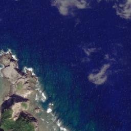 Satellite imagery of Akaseno-hana, JP