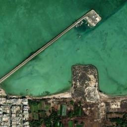 Satellite imagery of Ra’s al Qal‘ah, BH