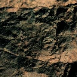 Satellite imagery of Jabal Ḩamrāwayn, EG