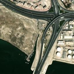 Satellite imagery of Ra’s Umm al Ḩaşşam, BH
