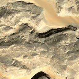 Satellite imagery of Naqb as Salmānī, EG