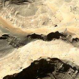 Satellite imagery of Naqb as Salmānī, EG