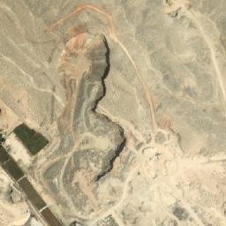 Satellite imagery of Naqb el-Râfî, EG