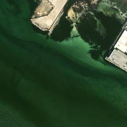 Satellite imagery of Ra’s al ‘Akr, BH