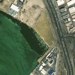 Satellite imagery of Ra’s al ‘Akr, BH