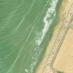 Satellite imagery of Cabo Bojador, EH