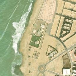 Satellite imagery of Cabo Bojador, EH