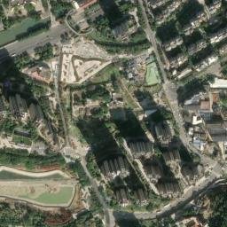 Satellite imagery of Luohan Shan, CN