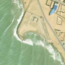 Satellite imagery of Cabo Bojador, EH