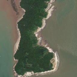 Satellite imagery of Sharp Peak Point, CN