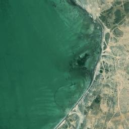Satellite imagery of Ra’s Ţībī, QA